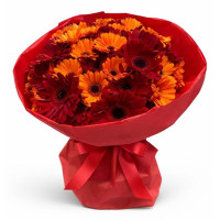 “Fire” mixed bouquet