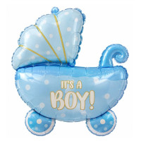 Шарик Коляска  для новорожденного «it’s a boy”