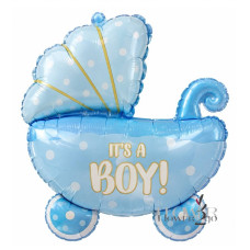 Шарик Коляска  для новорожденного «it’s a boy”