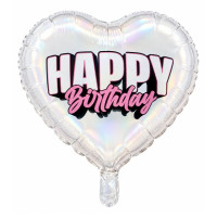 Шарик фольгированный «happy birthday”