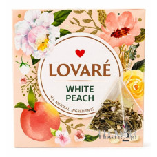Белый чай Lovaré White Peach с персиковым вкусом