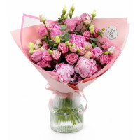 Bouquet with peonies