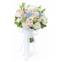 Delicate wedding bouquet