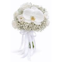 Wedding bouquet with orchid